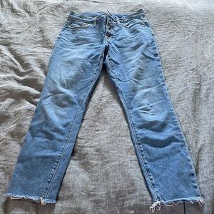 High-rise skinny jean ankle length | size 27